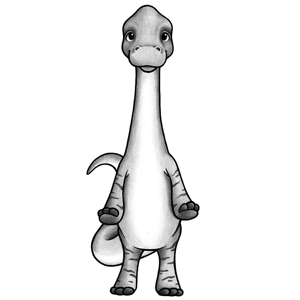 Bobo the Brachiosaurus Wall Sticker