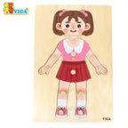 Body Parts Puzzle-Girl（12pcs）