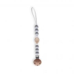 Chewies Clip Sillicone Leaf Beads Lichtgrijs Licht Grey