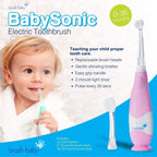 Brush-baby BabySonic Electric Toothbrush 0-3 yrs (Colour Pink)