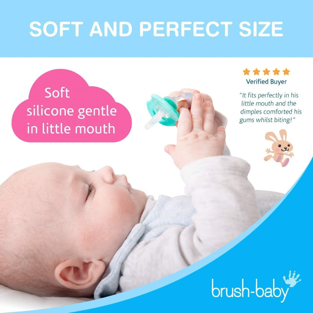 Brush-baby Front-ease Teether Blue