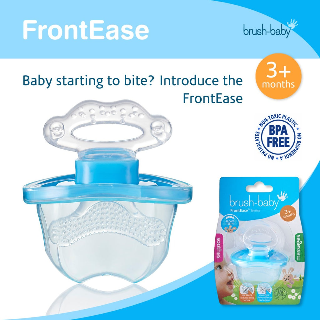 Brush-baby Front-ease Teether Blue