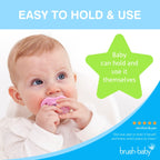 Brush-baby Front-ease Teether Pink