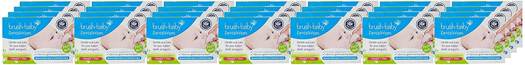 Brush-baby Dental Wipes Biodegradable  28 wipes