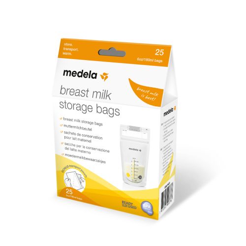 Medela Breast Milk Storage Bags (Box/25)