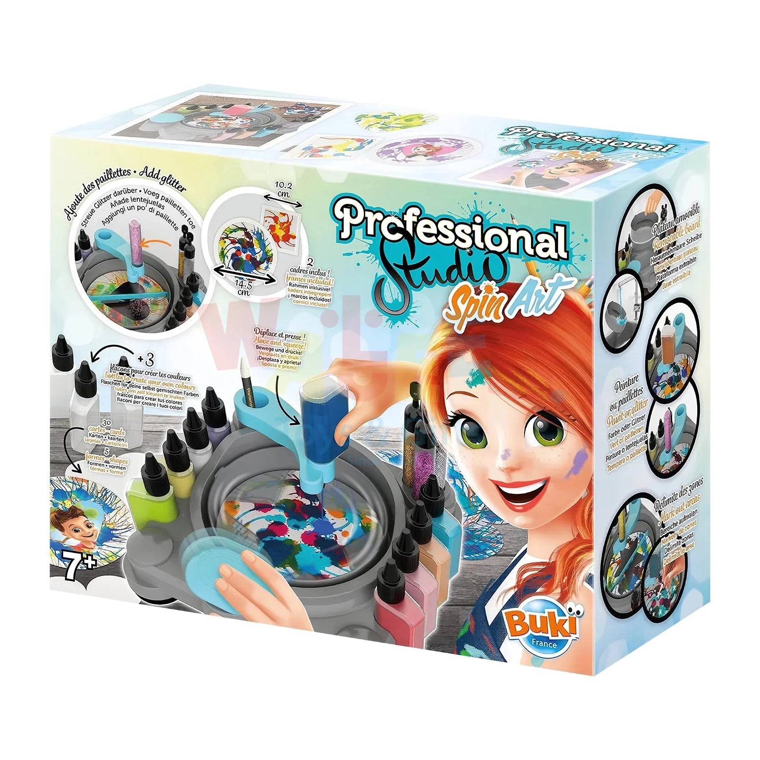Buki Professional Studio Spin Art