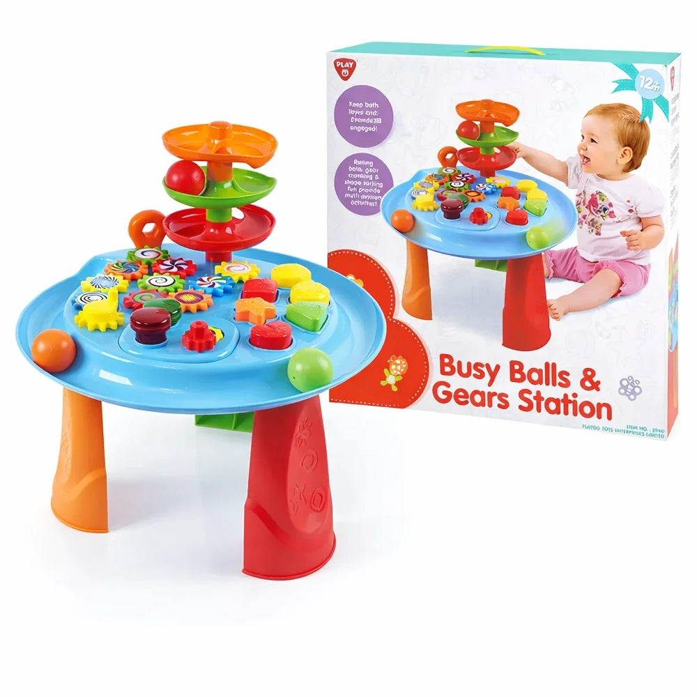 Busy Balls & Gears Station