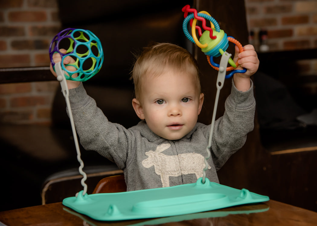 Pink Busy Baby Silicone Placemat
