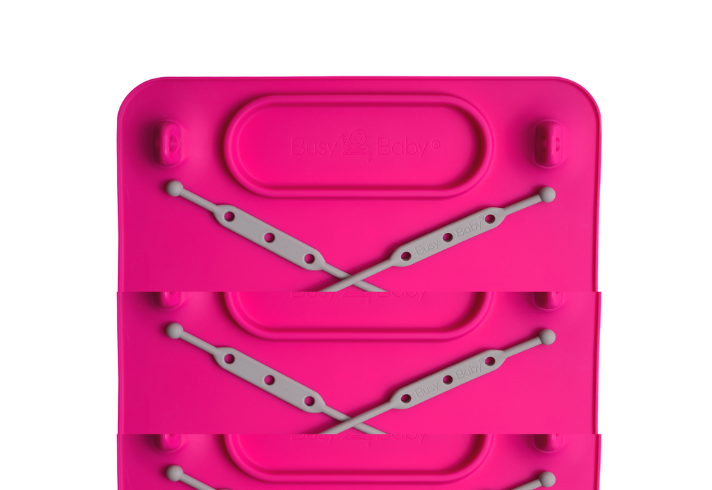 Pink Busy Baby Silicone Placemat