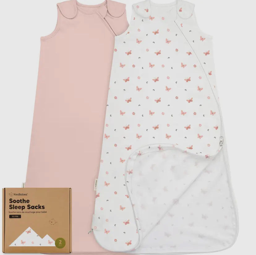 Butterflies Soothe Sleep Sacks - Pack of 2