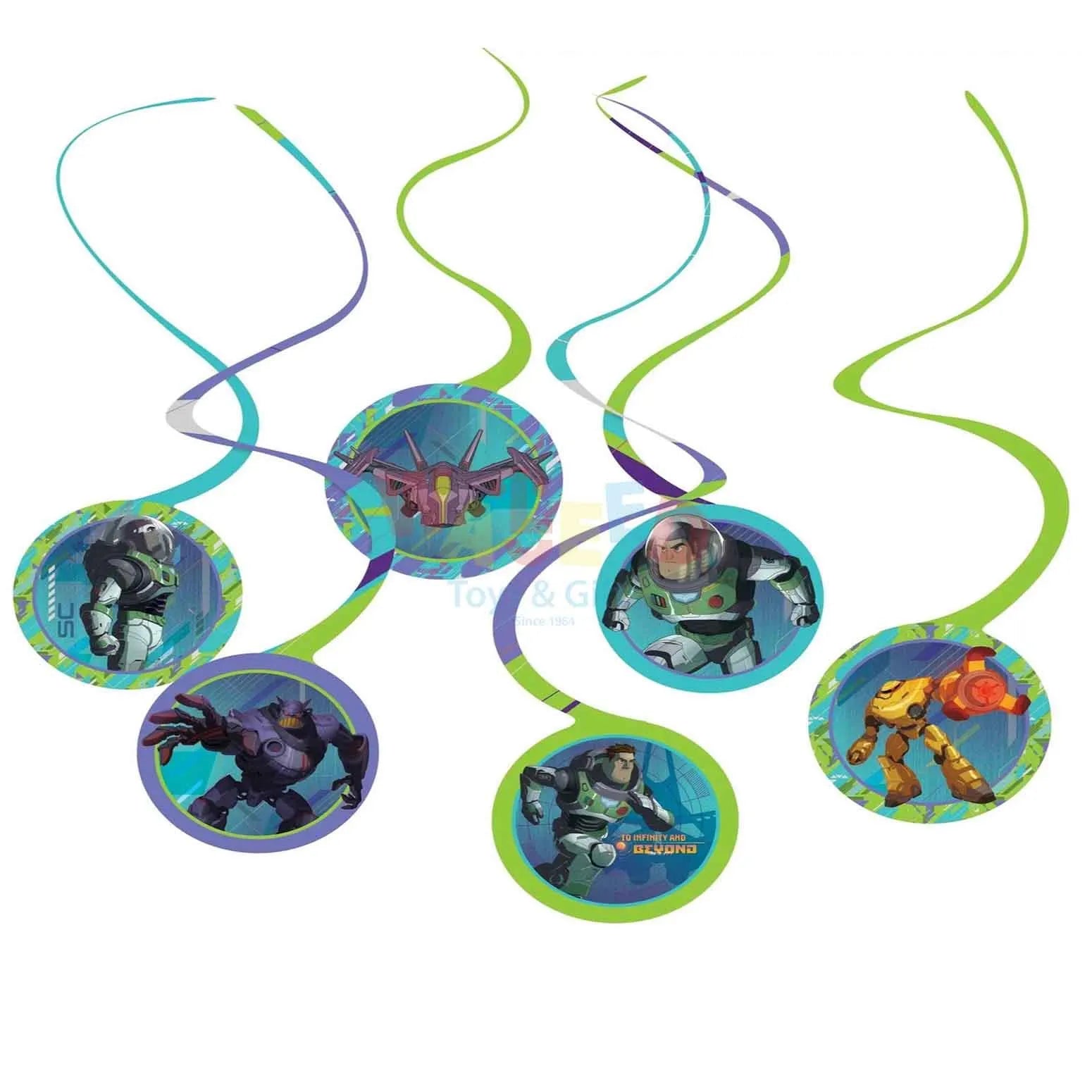 BUZZ LIGHTYEAR SPIRAL DECOR WL5 CUT