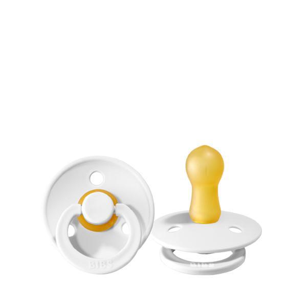 Bibs Pacifier Size 2 - Toddler 6-18M (1pc) -  White