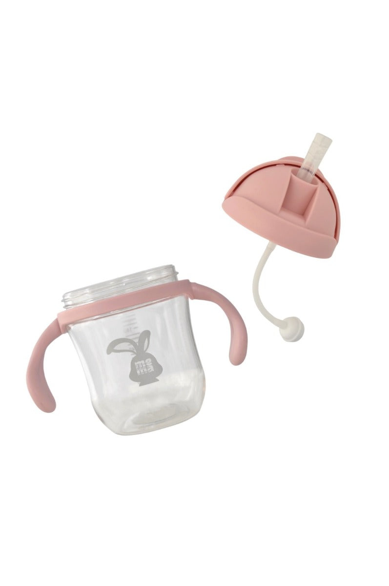 Mema pink sippy cup