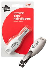 Tommee Tippee Essentials Baby Nail Clippers, Pack of 1- White