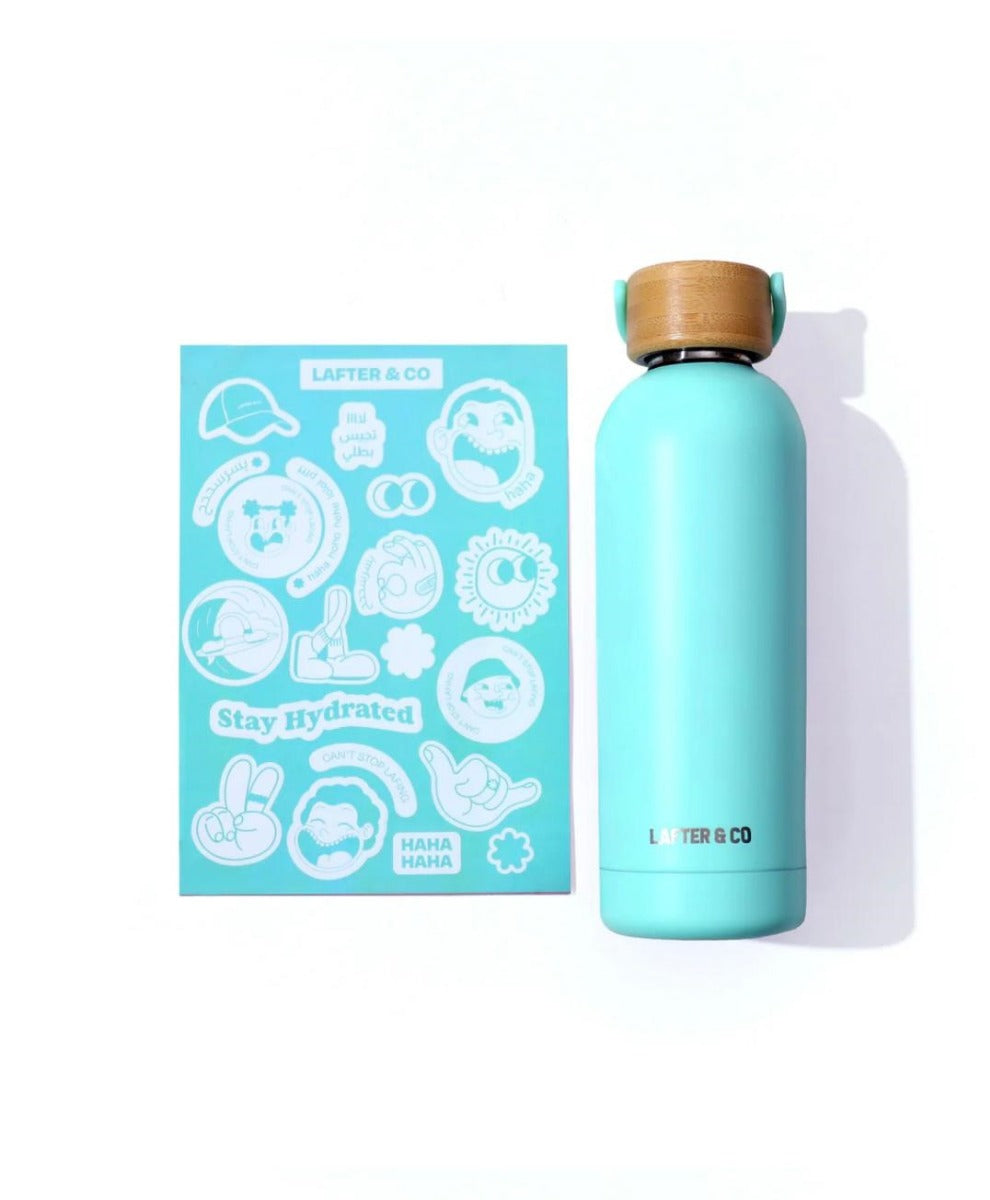 Lafter Co Teal Stainless Steel Bottle