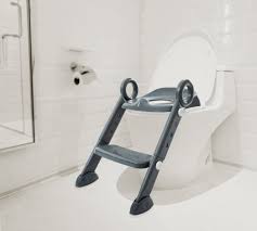 BABYJEM STEPTOOL POTTY TRAINING WITH LADDER GREY 1