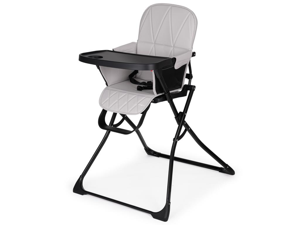 بيبي فيرن - كرسي خفيف قابل للطي - رمادي فاتح