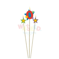 CANDLE BIRTHDAY PICK STAR#0