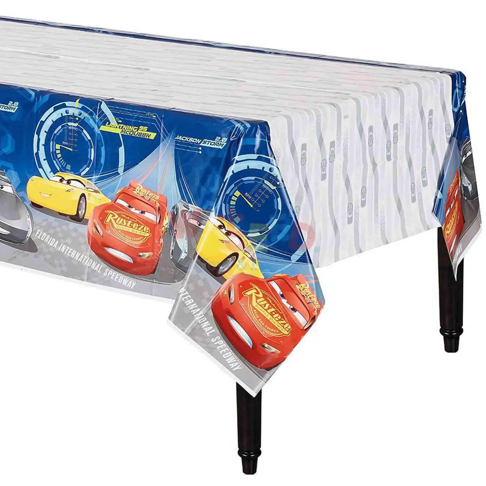 CARS 3 PLASTIC TABLE COVER
