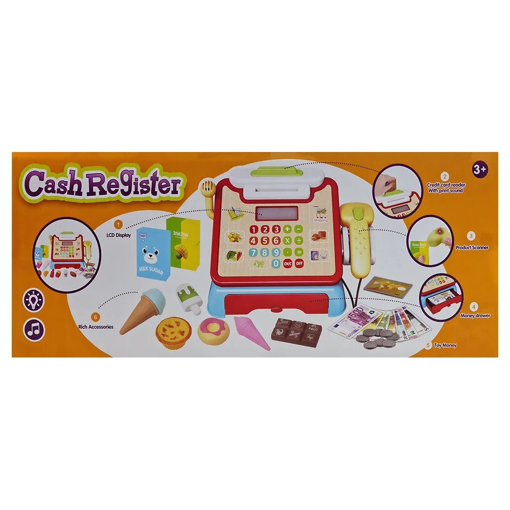 Cash Register Toy with Fast Food Set – Interactive Checkout Playsets2