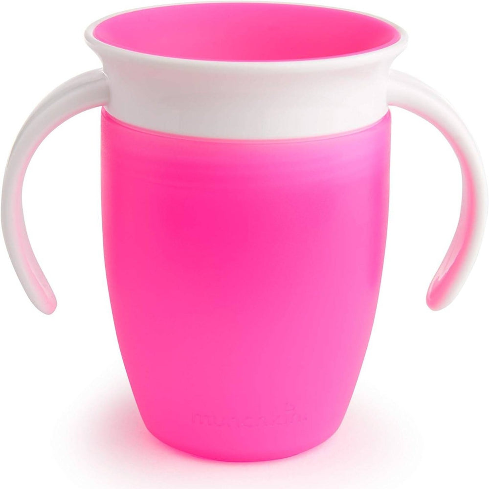 Munchkin Miracle® 360° Trainer Cup 7 oz - Pink 6 months +