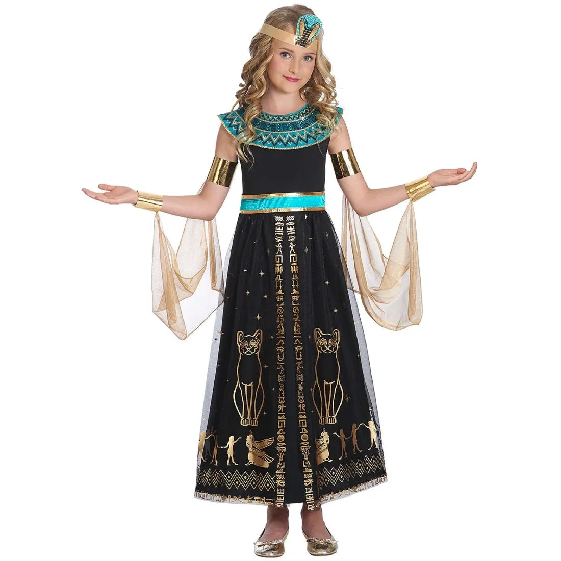 Child Dazzling Cleo Dress Up Costume