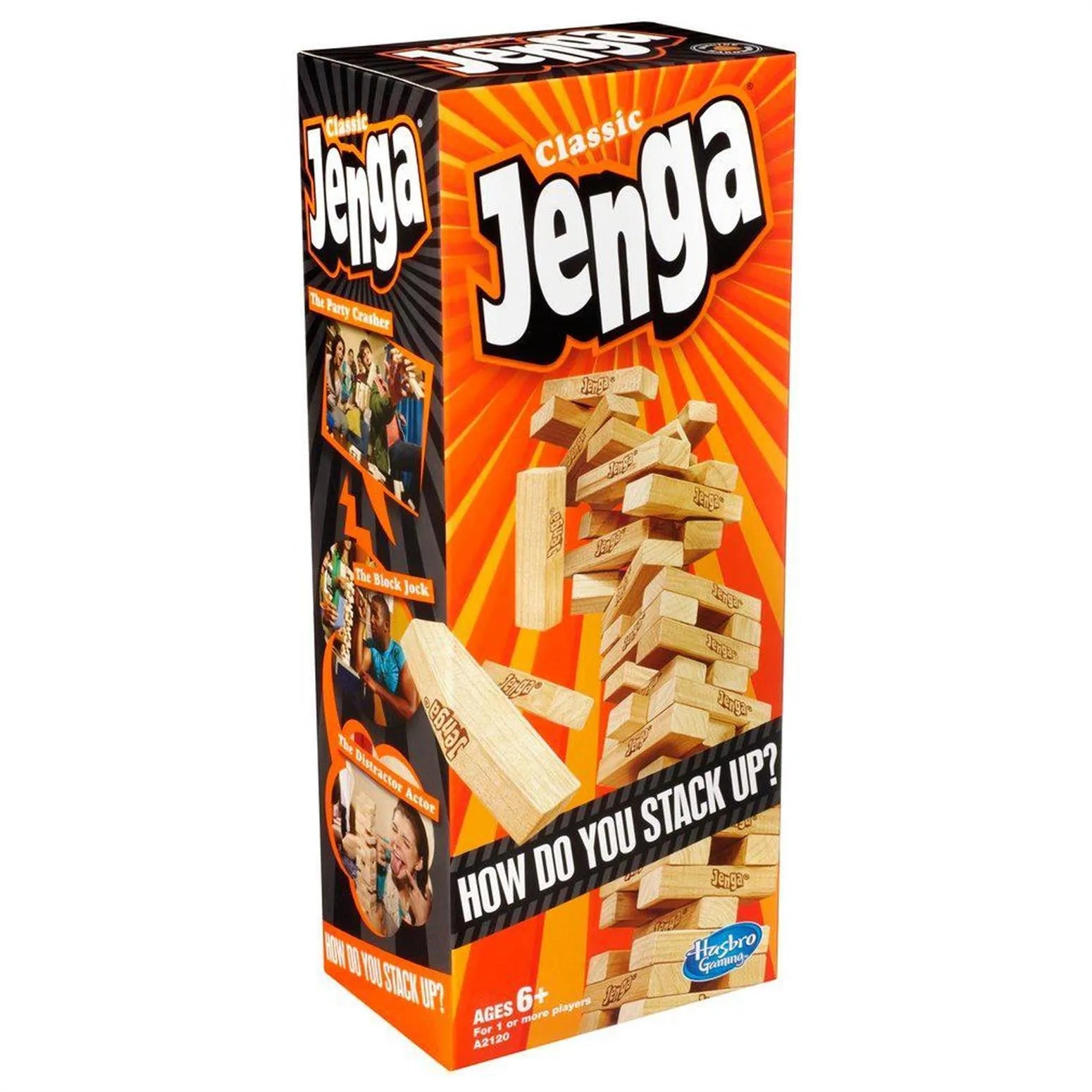 Hasbro Jenga Classic Stacking Game