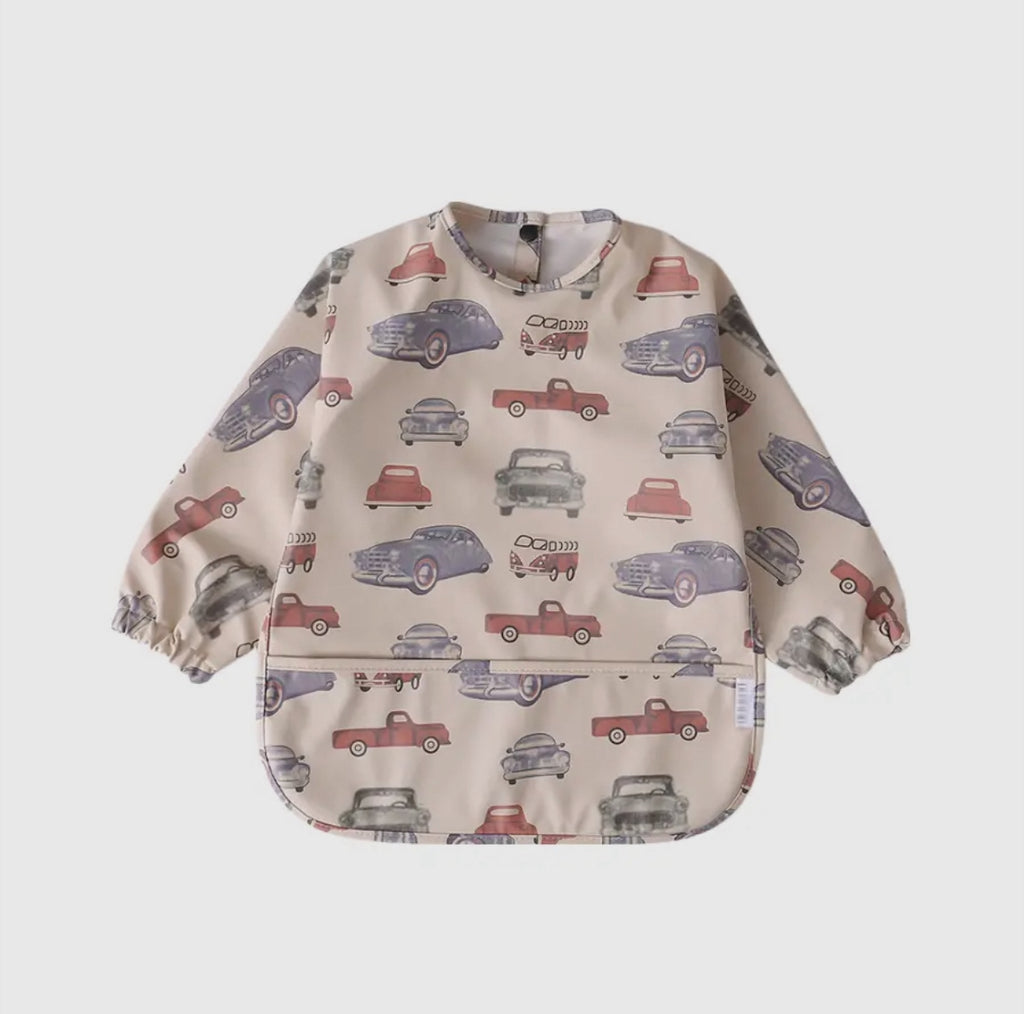 Classic Car Smock Bib (1-3 years)