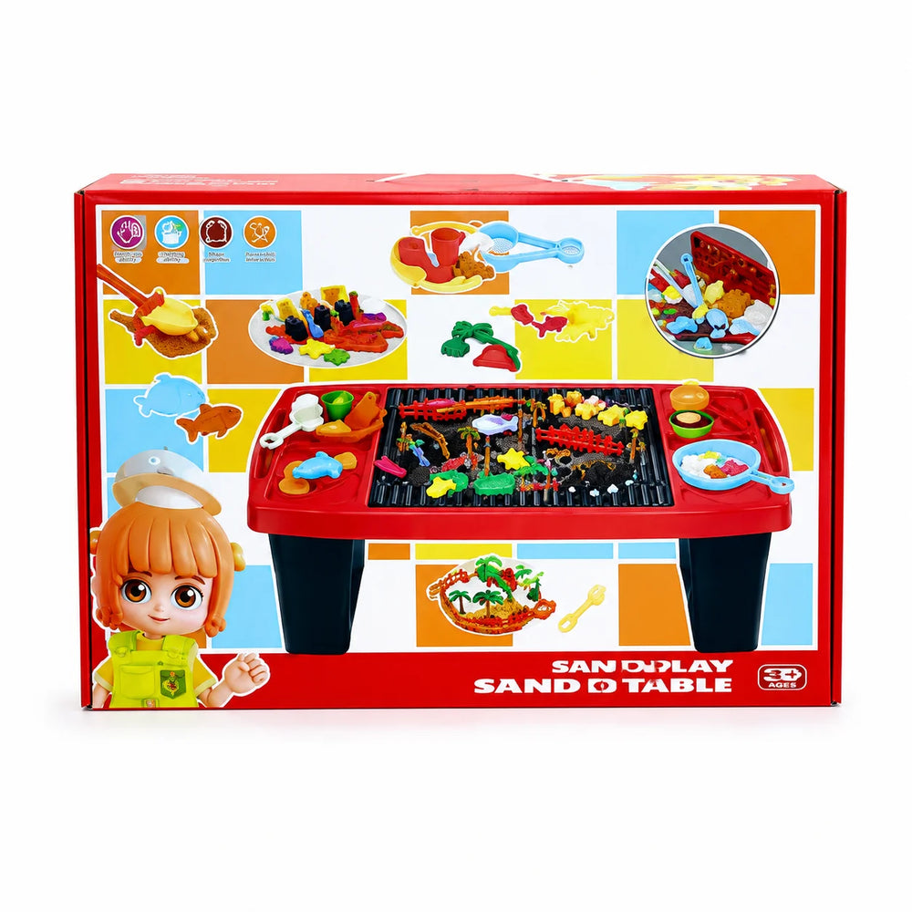 Clay BBQ Grill Playset