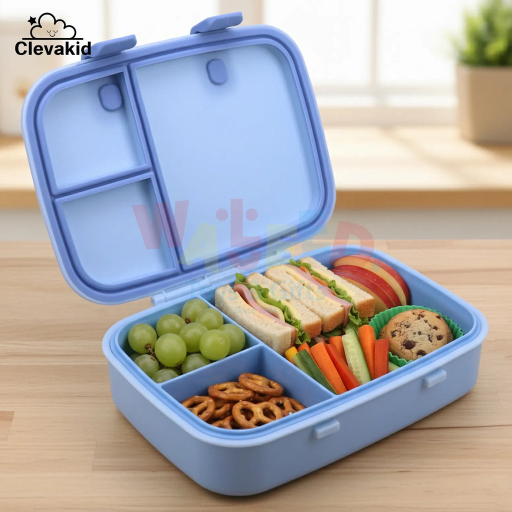 Clevakid Explorer Lunch Box Blue Ice 800ML \27 OZ