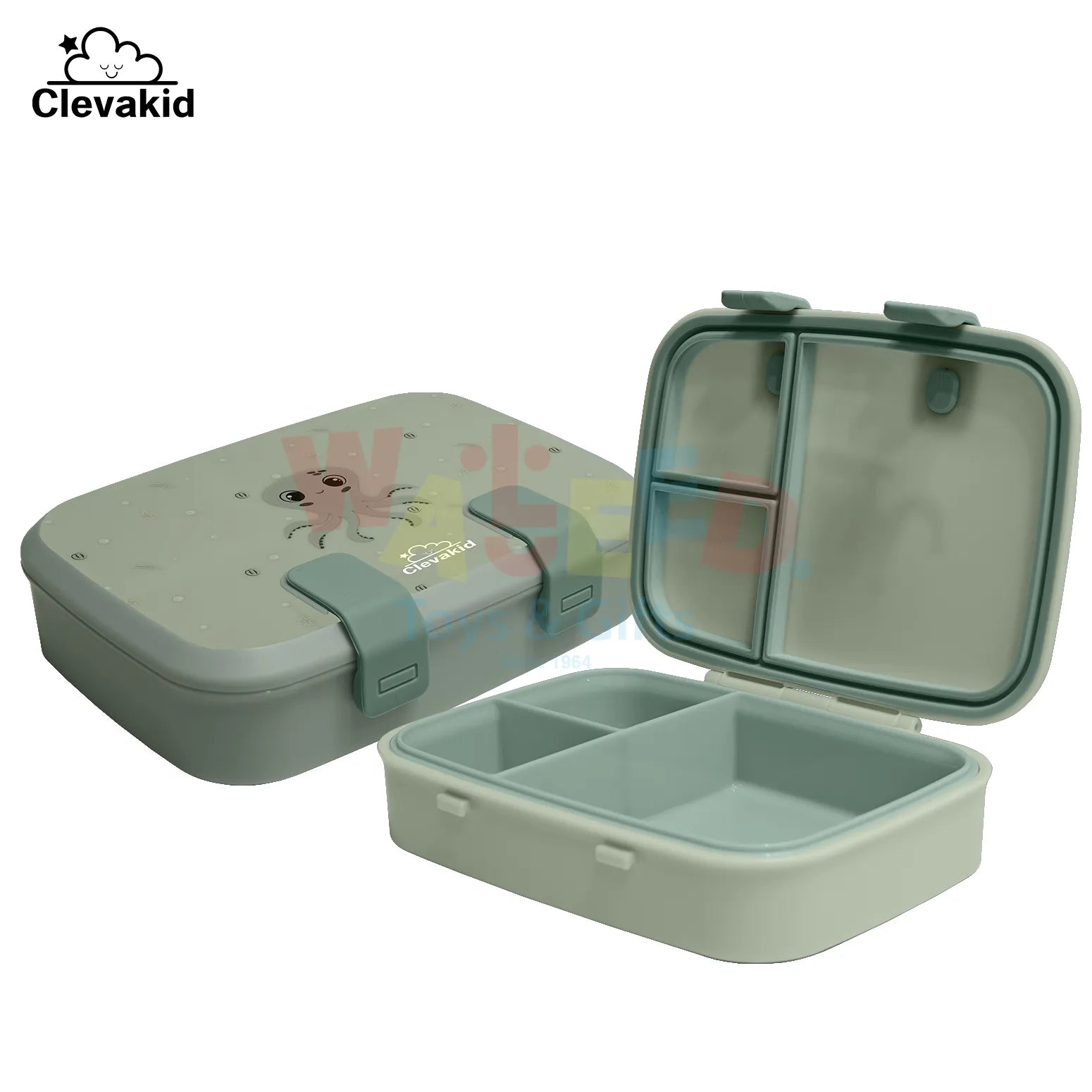Clevakid Explorer Lunch Box Green Light Mint 800ML \27 OZ - ClevaInk Friend