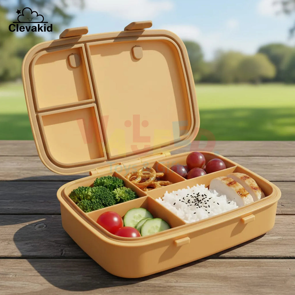 Clevakid Explorer Lunch Box Orange Light 800ML \27 OZ