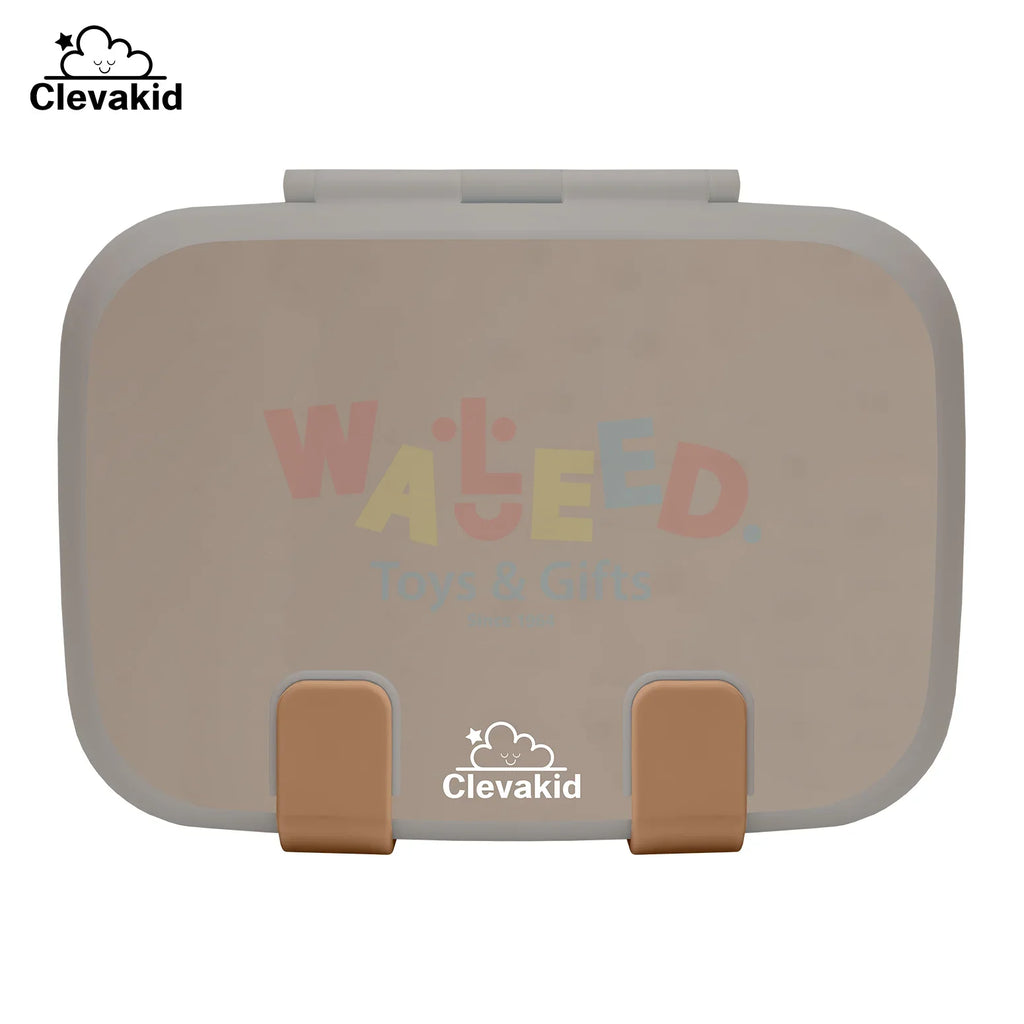 Clevakid Explorer Lunch Box Dark Brown  Toffee 800ML \27 OZ