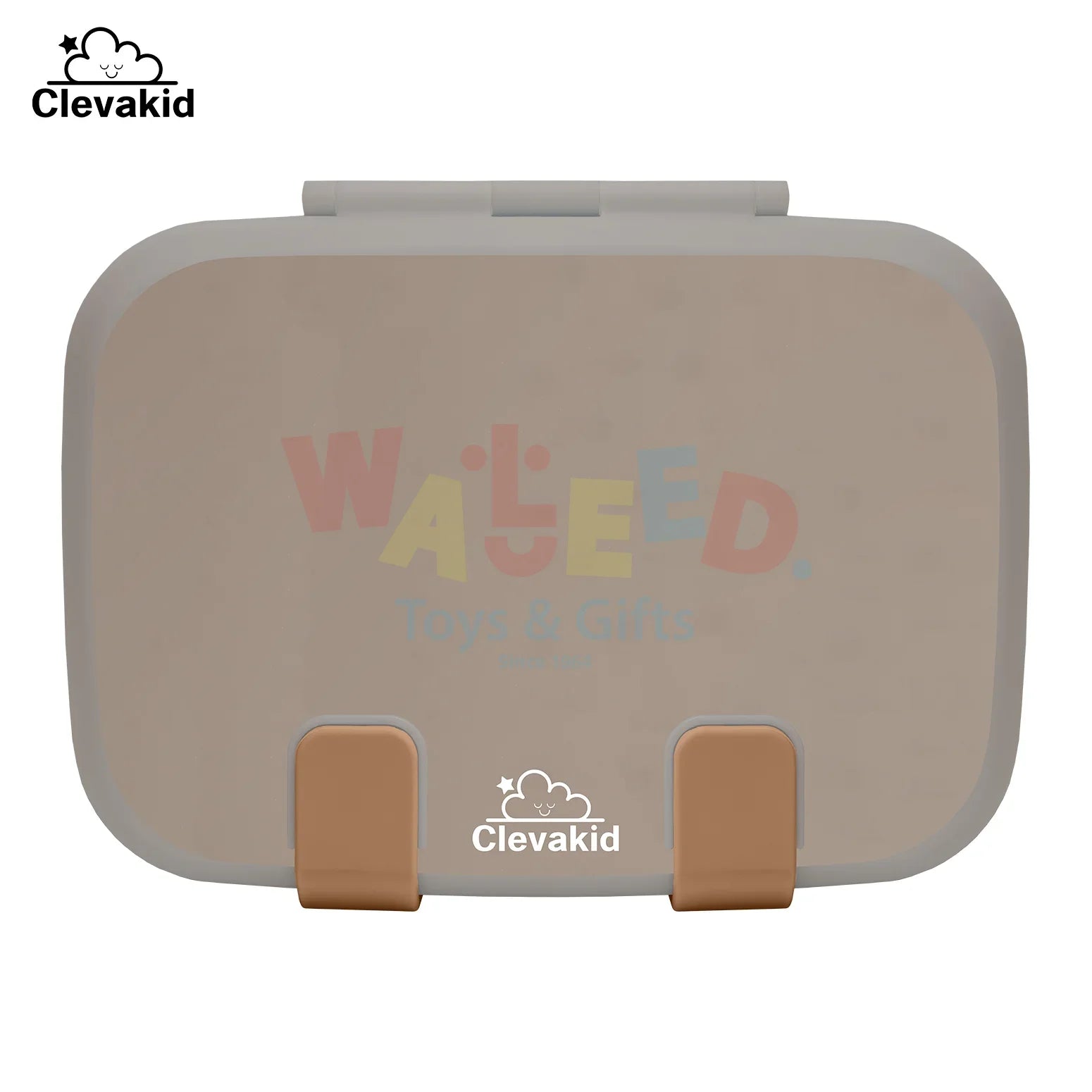 Clevakid Explorer Lunch Box Dark Brown  Toffee 800ML \27 OZ