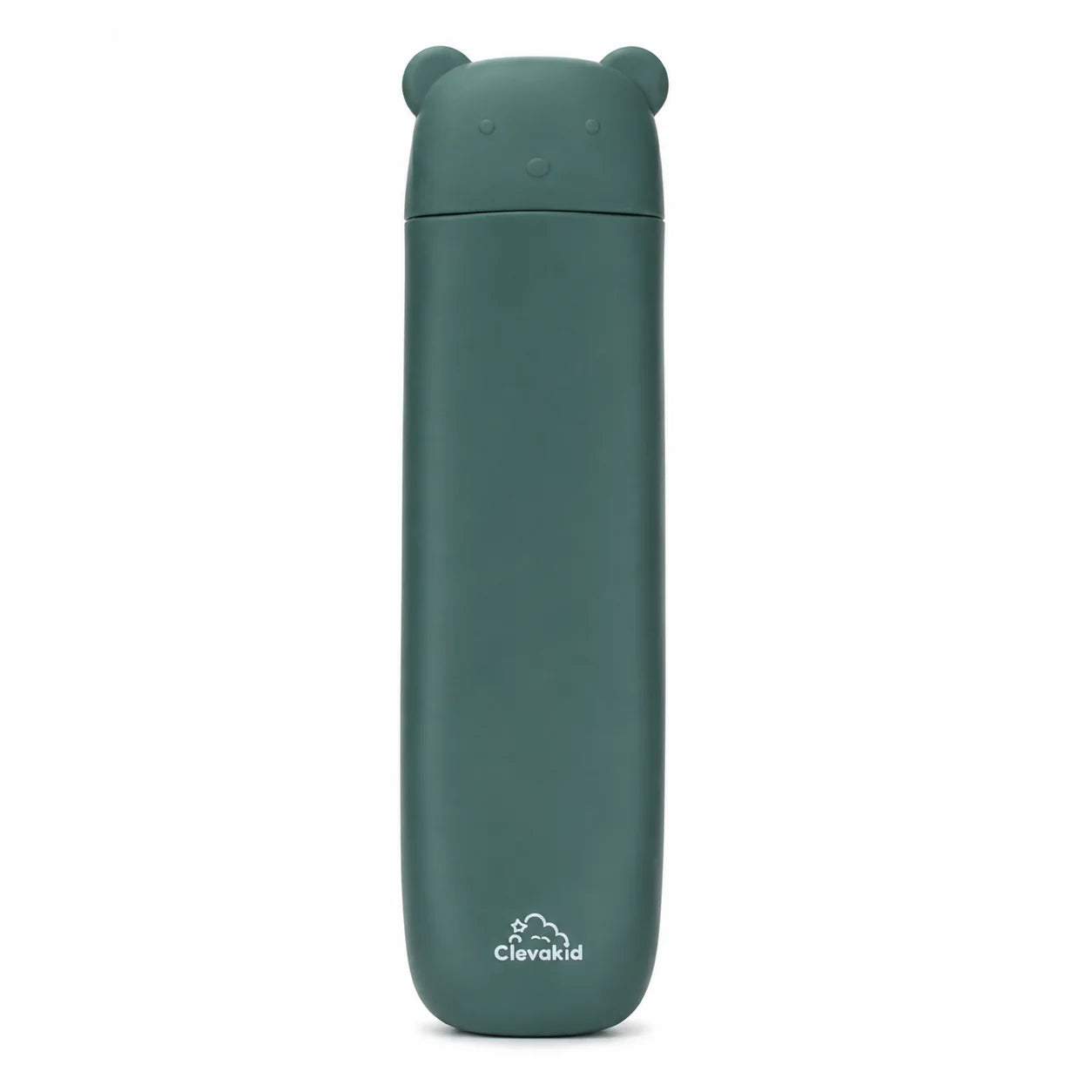 Clevakid Silicone Cutlery Storage Box – Dark Green