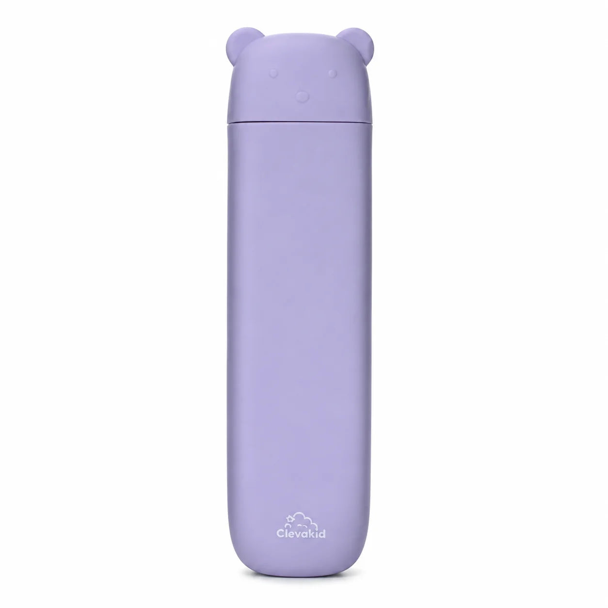 Clevakid Silicone Cutlery Storage Box – Purple Light