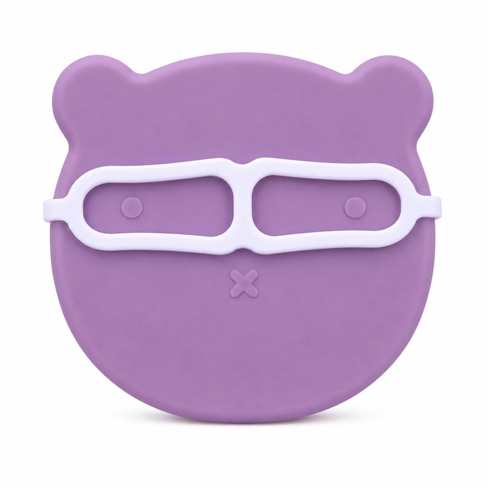 Clevakid Silicone Lunch Box – Purple Ice (1000ML/34 OZ)
