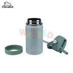 Clevakid Stainless Steel Water Bottle Green Light Mint- 350ML\12 OZ
