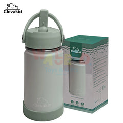 Clevakid Stainless Steel Water Bottle Green Light Mint- 350ML\12 OZ