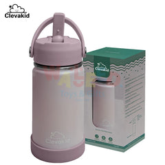 Clevakid Stainless Steel Water Bottle Purple Light Powder- 350ML\12 OZ