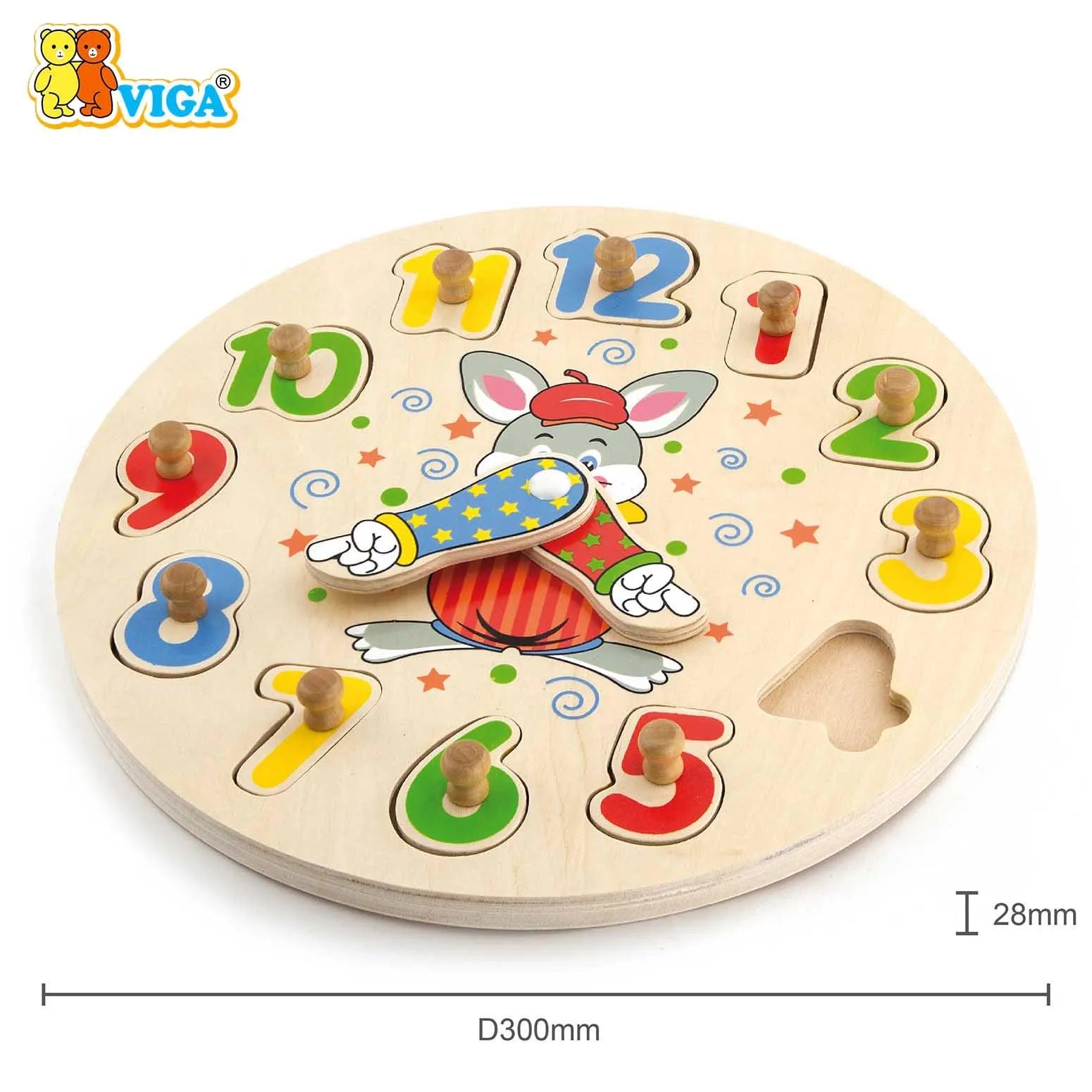 Clock Puzzle 10mm thick
