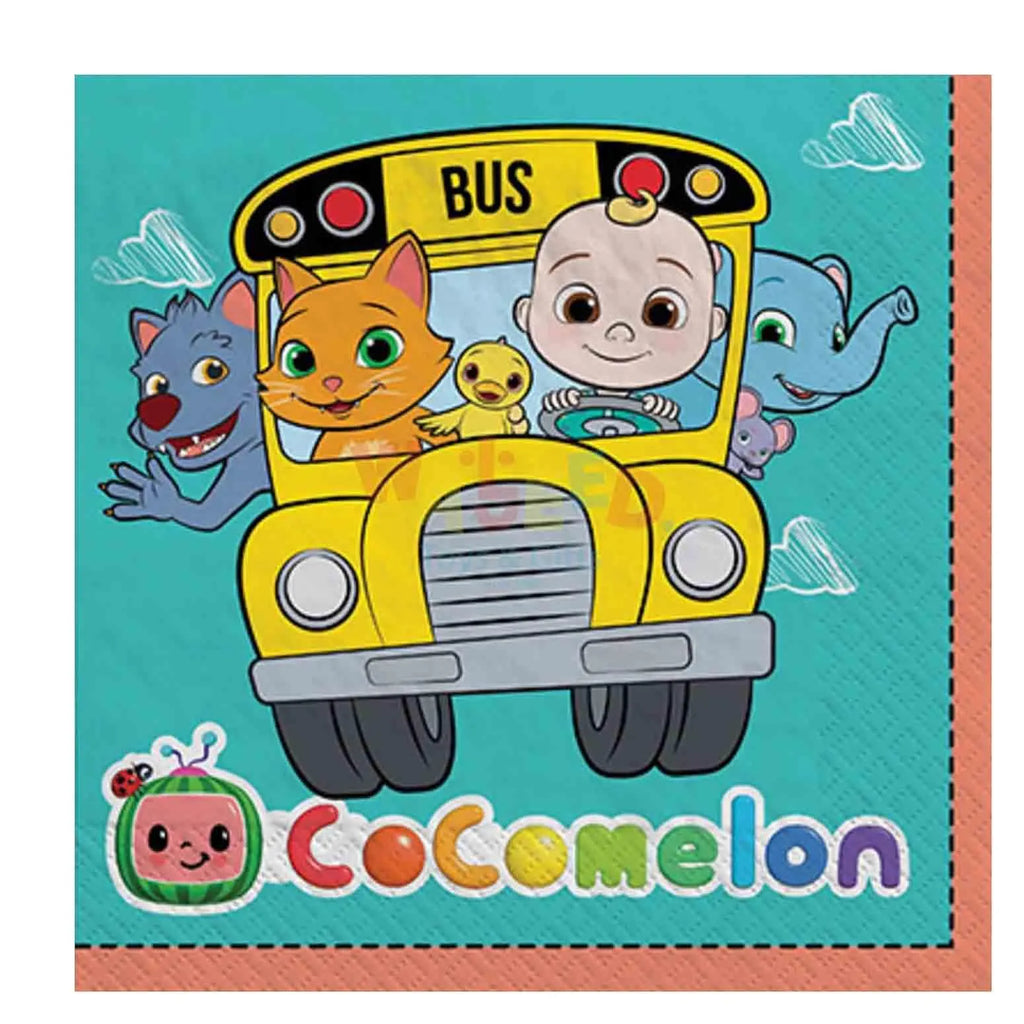 COCOMELON LUNCH NAPKINS