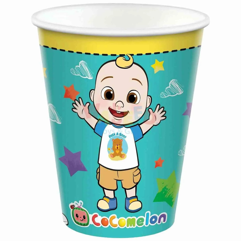 COCOMELON PAPER CUPS 9OZ
