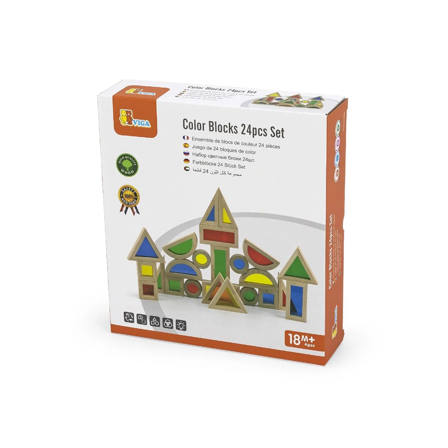 Color Blocks 24pcs Set