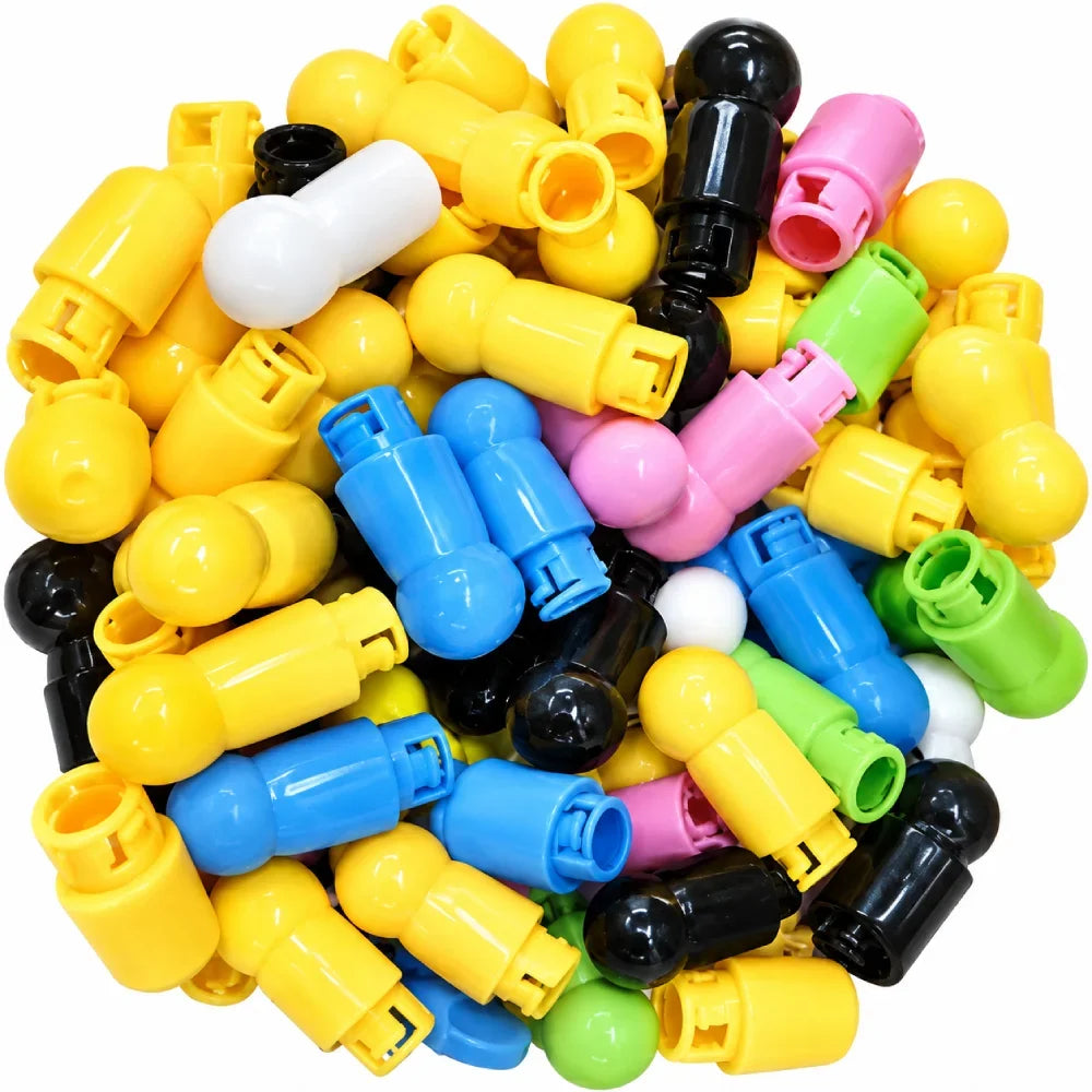 Colorful Building Block Pieces