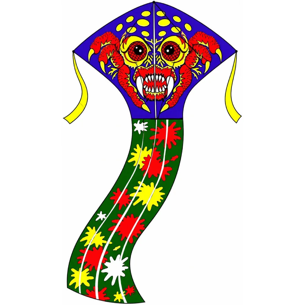 Colorful Face Design Kite