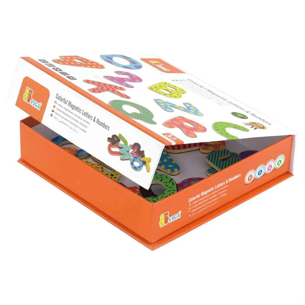 Colorful Magnetic Letters & Numbers 77 pcs