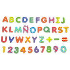 Colorful Magnetic Letters & Numbers 77 pcs