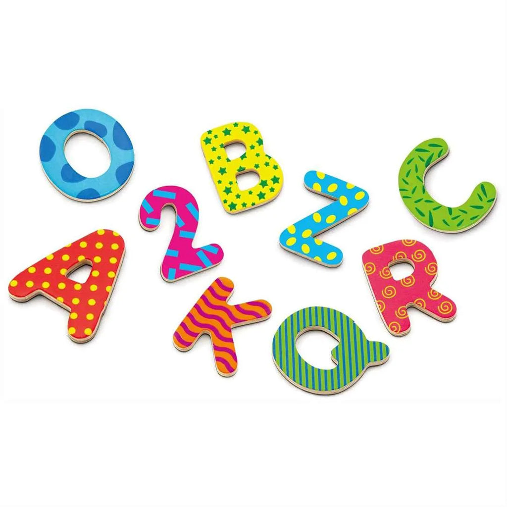 Colorful Magnetic Letters & Numbers 77 pcs