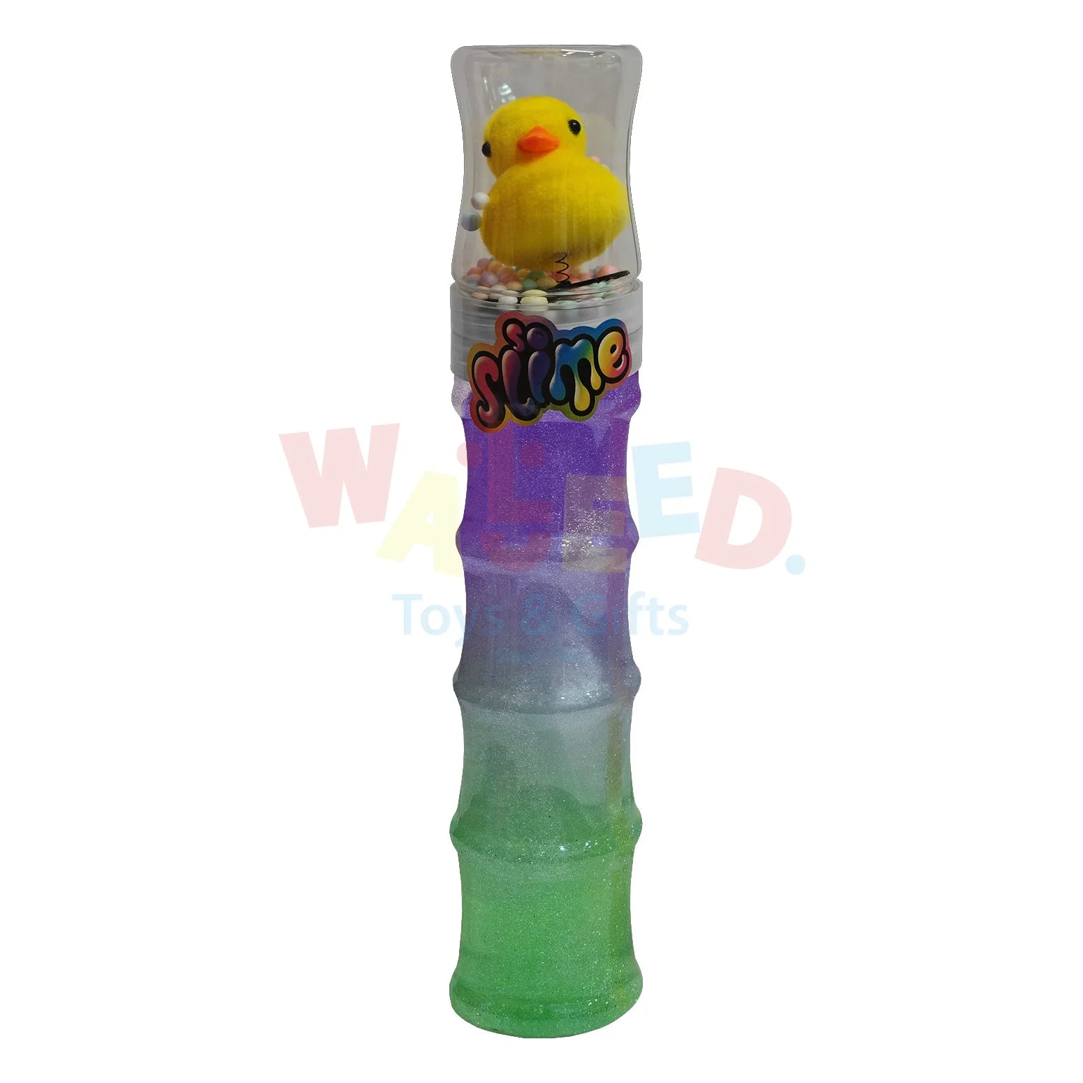 Colorful Tube Slime with Duck Toy